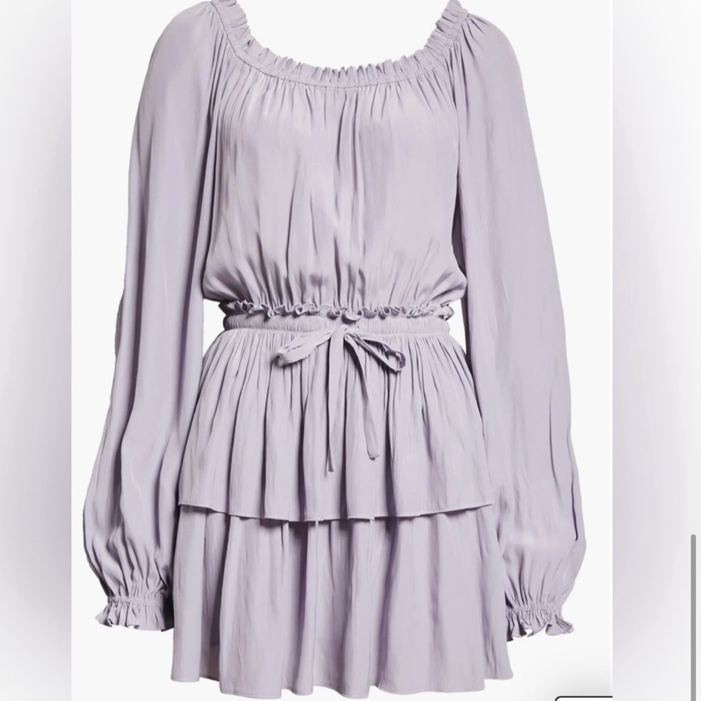 Ramy Brook Charrasse Dress Lavender Size S Small